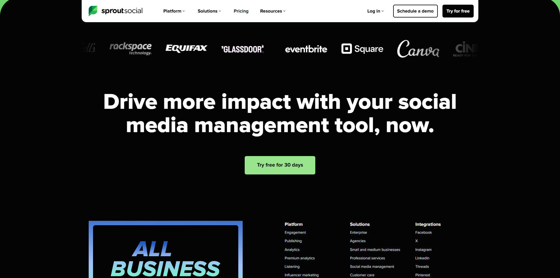 Sprout Social voucher